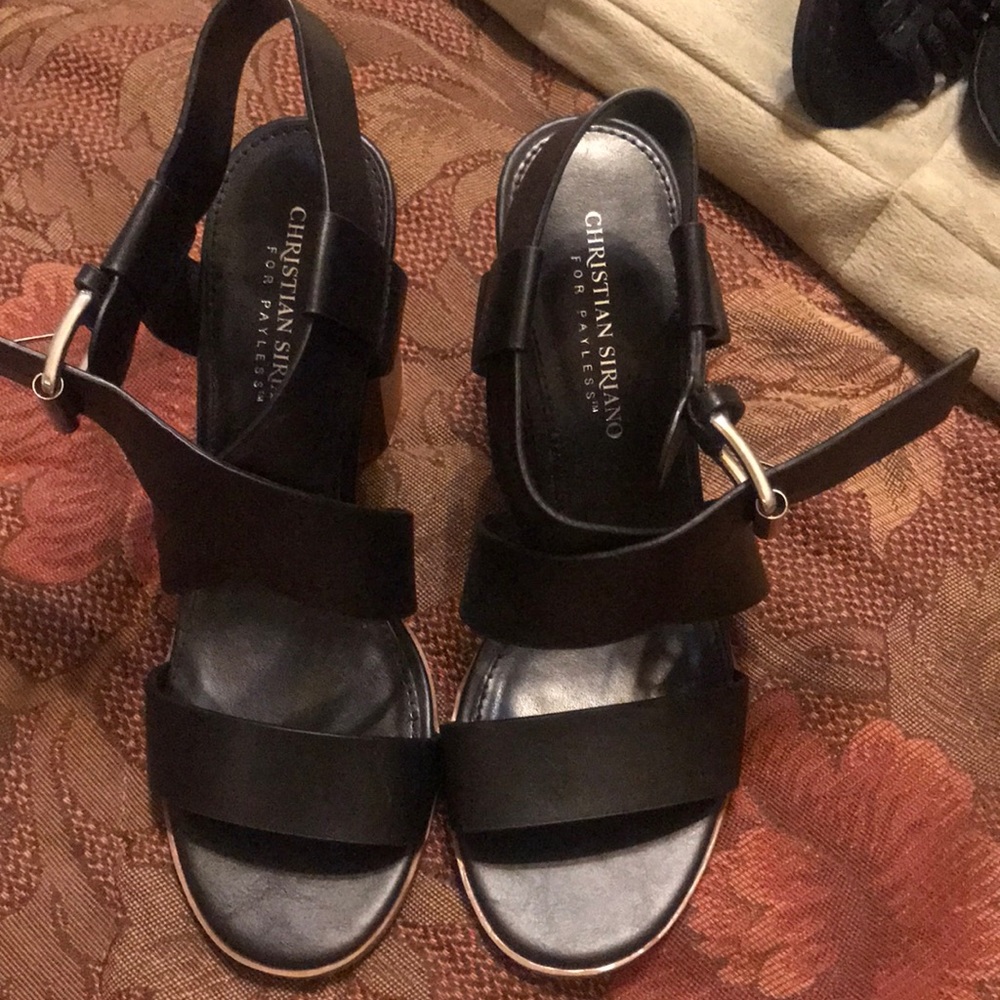 Christian Siriano Black Heels